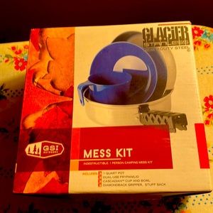 Brand new Glacier stainless steel Mess Kit